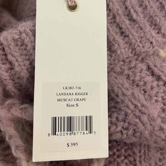 NWT LoveShackFancy Landana Jogger in Size S - Picture 12 of 12